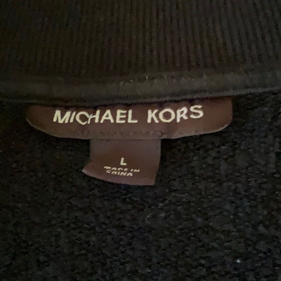 Men’s Size Large Zip Up Michael Kors Sweatshirt Jacket, great Condition! - Picture 4 of 6